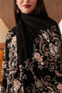 Victorian Love Embroidered Wool Silk Stole